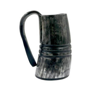 Jarra de cuerno natural Vikinga para beber vino o cerveza, tazas únicas perfectas para fiestas, bodas y otras celebraciones. 2026 - Product Image 1