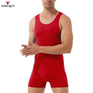 ชุดนักมวยปล้ำชายแบบรัดรูปเพื่อประสิทธิภาพสูง - Product Image 2