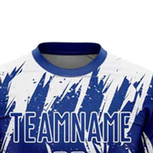 New Arrival Soccer Uniform for Sportswear Wholesale Best Price Quick Dry Slim Fit Soccer Jersey Men's Soccer Uniform <b>Set</b> - Product Image 5