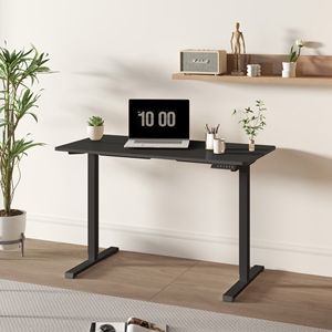Electric Home <b>Office</b> <b>Computer</b> Workstation Adjustable Height Standing Desk with Two-Piece 55 X Tabletop Sit Stand Desk - Product Image 1