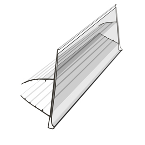 Negozio in plastica acrilica trasparente <span class=keywords><strong>cartellini</strong></span> dei <span class=keywords><strong>prezzi</strong></span> mensola etichetta Talker segnaletica del prezzo del supporto <span class=keywords><strong>per</strong></span> espositore - Product Image 4