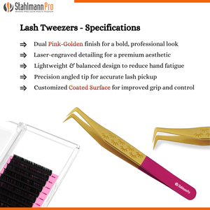 Pinces à cils en acier inoxydable à pointe fine, de haute qualité, avec logo personnalisé, durables, à prise parfaite, pour les soins des yeux, vente chaude - Product Image 5