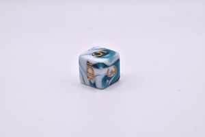Custom Crafted Resin Polyhedral <b>Dice</b> <b>Set</b> with Sharp Edges for Professional RPG Gaming Tournament Use - Product Image 2