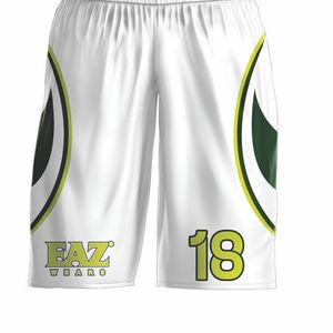 Conjunto de Uniforme de Baloncesto Masculino de Alta Calidad, Jersey y Pantalones Cortos Personalizados para Equipo, 100% Poliéster, Transpirable y que Absorbe la Humedad - Product Image 4