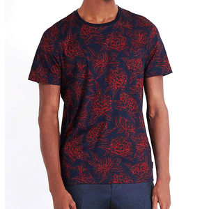 Sublimation Regular <b>Fit</b> <b>V</b>-neck T-Shirt 100% Cotton Canvas Fabric Eco-Friendly High Quality Men Front Logo Solid Color - Product Image 1