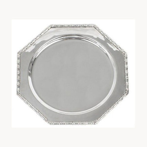 Luxury Metal Charger <b>Plate</b> Stylish New Design Customized New Arrival Decorative Table Charger <b>Plate</b> For Fine Dining - Product Image 3