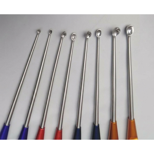 Juego de curetas óseas Volkmann, instrumentos quirúrgicos ortopédicos - Product Image 1