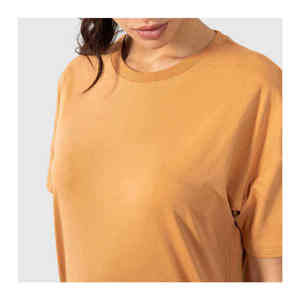 Camiseta de Mujer de Secado Rápido, Lisa, Teñida, Ecológica, 100% Algodón, Ligera y Transpirable - Precio al por Mayor - Product Image 3