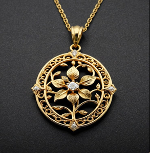 หยดน้ำรูปทรงหยดน้ำสีทองประดับเพชรสวยงาม พร้อมลวดลายฟิลิกรีหมุนวน ประกายระยิบระยับสุดหรู จำหน่ายในราคาขายส่ง - Product Image 2