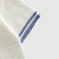 Chemise décontractée pour homme en flanelle de laine/coton tricotée vintage, respirante, à carreaux, avec broderie florale, maille texturée, manches longues boutonnées