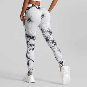 Solid High Waist Scrunch Butt <b>Yoga</b> <b>Pants</b> for Women Slim Fit Peach <b>Plus</b> <b>Size</b> Quick Dry Breathable Fitness Leggings - Product Image 2