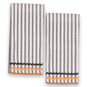 Paño de Cocina 100% Algodón Tejido con Diseño a Rayas y Cuadros, Suave, Cómodo, de Secado Rápido, Multiusos, Ecológico, Certificado GOTS - Product Image 4