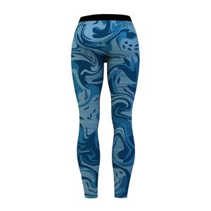 <b>Cheap</b> Price Hot Sale Customized Made Women <b>Leggings</b> Full Length Top Quality 100% Cotton Breathable Fabric Women <b>Leggings</b> - Product Image 3