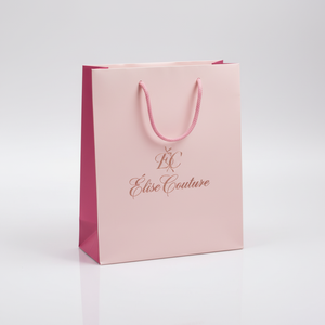 Bolsa de Papel Blanca Reciclable y Ecológica Hecha a Mano en Vietnam para Empaque de Supermercado, Bolsa de Compras Laminada de Lujo Personalizada - Product Image 5