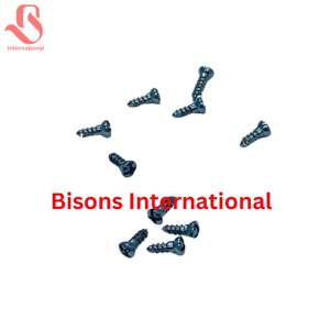 Implante de Malla Craneal de Acero Inoxidable al por Mayor BISONS |   Placas y tornillos para cirugía cerebral, reutilizables, con certificación CE - Product Image 2