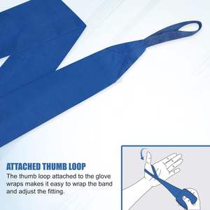 Bandages de boxe en néoprène en gros pour les détaillants et les boutiques en ligne - Protection professionnelle durable pour l'entraînement - Product Image 5