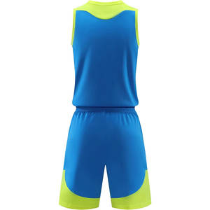 Maillot de basket-ball personnalisé imprimé en couleur, léger et respirant, 100 % polyester, vêtements de sport pour la vente en ligne - Product Image 3