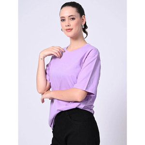 Camiseta Básica Lisa de Moda, Manga Corta, Unisex, Cuello Redondo, Ropa en Blanco, Colores y Tallas Personalizables, Fabricante OEM ODM - Product Image 4