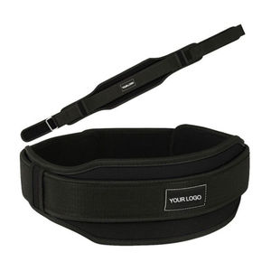 Ceinture de soutien lombaire réglable en néoprène avec logo personnalisé Misha Sports Fitness pour la musculation et le bodybuilding - Professionnelle - Product Image 2