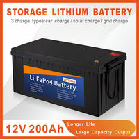 Baterai Surya 12V 24V 100ah 150ah 200ah 300ah Penyimpanan Baterai Surya 12V 24V 48V Paket Baterai Lifepo4