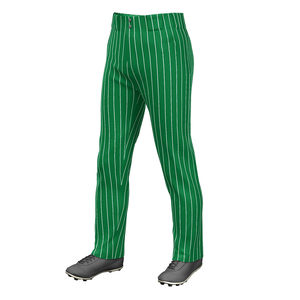 Wholesale Baseball <b>Pants</b> For Youth Green Color And White <b>Lined</b> Sports Wear Full Length Adult Team Baseball <b>Pants</b> - Product Image 1