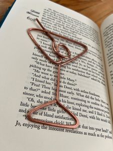 Marcapáginas de cobre exclusivo, producto decorativo artesanal para bibliotecas, librerías, escuelas y clubes de lectura - Product Image 5
