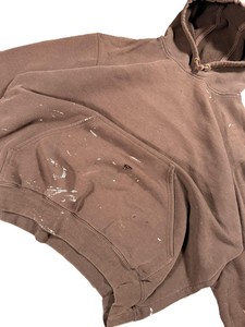 Sweat à capuche personnalisé pour homme, coupe ample, effet délavé, avec fermeture éclair, impression numérique motif dessin animé, coupe carrée, effet vieilli, 100% coton - Product Image 6