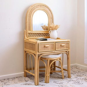 Rattan dresser <b>make</b> <b>up</b> table lovely design kids dressing tables role play <b>make</b> <b>up</b> <b>vanity</b> desk - Product Image 1