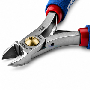 Professional Tungsten Carbide <b>Flush</b> <b>Cutter</b> Oval Head Wire Cutting Pliers for Hard Wire Jewelry Craft Application | jewelry plier - Product Image 4