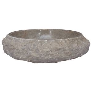 Lavabo in Marmo Grigio 15.7"x4.7" - Product Image 2