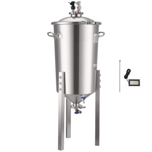 Cubo de Fermentación Cónico de Acero Inoxidable de 30L para la Elaboración de Vino y Cerveza, Capacidad de Presión de 15 PSI - Product Image 1