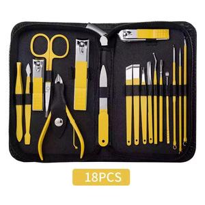 Multifunctional <b>Nail</b> Clipper Set Professional Manicure Pedicure Kit Portable Grooming Set Gift <b>Box</b> for Men Women Travel Use - Product Image 6