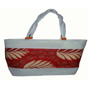 Sac fourre-tout en toile de coton réutilisable et écologique pour femme, tissé à la main, grande capacité, idéal pour la plage et le shopping, vente en gros - Product Image 2