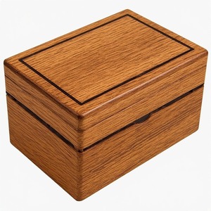 Étui à cigares en bois poli à la main, de luxe, conçu pour un style classique, avec une construction durable et une finition lisse - Product Image 1