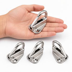 316 Stainless Steel Spring <b>Hook</b> Marine Cleat <b>Snap</b> <b>Hook</b> Boat Sailboat Fender <b>Hook</b> Replacement Hardware 304 Stainless Steel Fender - Product Image 4
