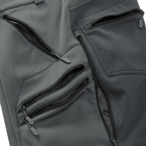 Lightweight Quick-Drying Brown Soft <b>Shell</b> Reinforced Camouflage Outdoor Hunting Pants Cold Weather Waterproof Windproof Print - Product Image 6