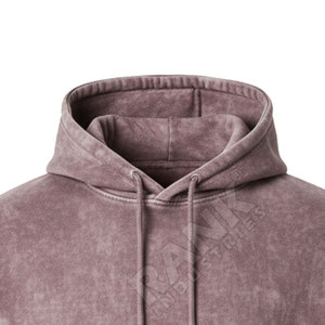 Sweat-shirts à capuche pour hommes, style unique, délavés à l'acide, en coton mélangé, taille personnalisée, qualité supérieure, matériau durable, vente en gros, offre spéciale - Product Image 5