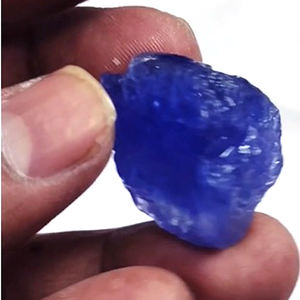 Lot de 3 Tanzanites Naturelles Brutes de 28mm à 30mm, 160 carats, Iroc Sales, Gemmes Brutes de Tanzanite Bleue de Haute Qualité, 96 $ US - Product Image 1