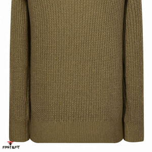 Pull en coton à manches longues pour homme, pull décontracté uni, pull tricoté personnalisé, pull d'hiver pour homme - Product Image 6