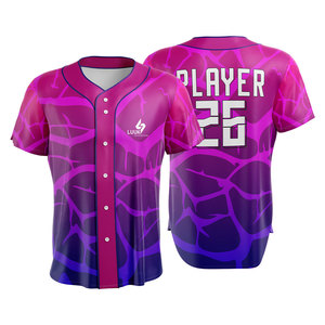 Camiseta de Béisbol y Sóftbol Sublimada para Mujer, Talla Grande, Uniforme de Equipo Personalizado, Absorbe la Humedad, Camisetas Deportivas al por Mayor - Product Image 6