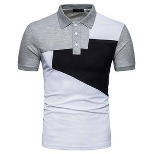 Camiseta Polo para Hombre, Manga Corta, Corte Ajustado Informal, Color Sólido, Camisetas Polo de Algodón y Poliéster, Servicio OEM ODM, Precio Económico - Product Image 1