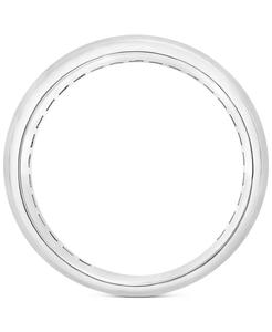 Banda Pulida Zafiro Hombre (1-1/4 CT. T. W.) en plata de ley (también en Rubí) | Macy's - Product Image 4