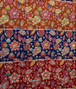 Tissu en polyester imprimé numérique Honey Lace P.101 pour robes de mariée en gros – En stock - Product Image 2