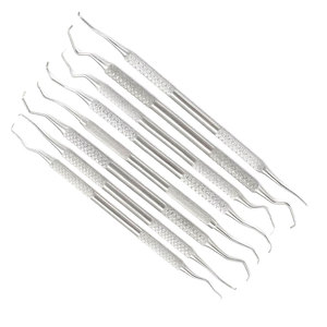Juego Profesional de 8 Exploradores Dentales de Doble Punta de Acero Inoxidable, Sondas de Diagnóstico Periodontal, Kit de Preparación de Cavidades - Product Image 6