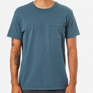 T-shirts en coton biologique pour hommes, t-shirts décontractés à manches courtes pour l'été, t-shirt uni en jersey pour hommes - Product Image 6