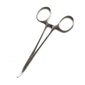 Accessoire chirurgical professionnel : Pince hémostatique Mosquito incurvée, équipement médical clinique - Product Image 1