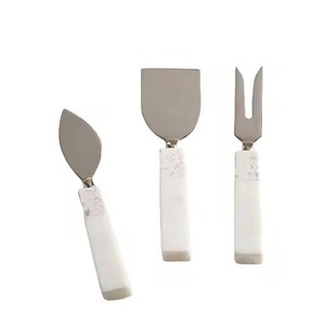 Modern Design <b>Cheese</b> <b>Knife</b> <b>Set</b> Stainless Steel Blade Resin Handle Durable Serving Tools for <b>Cheese</b> Boards - Product Image 3