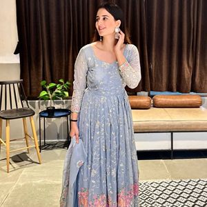 Salwar Kameez traditionnel indien le plus vendu, style modal, longueur midi, avec dupatta de créateur, robe de soirée et de mariage pour femme - Product Image 3