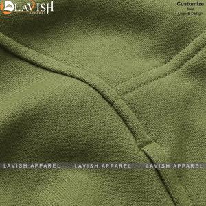 Sweat-shirt à capuche décontracté de haute qualité pour hommes, sweat-shirt polaire coupe ajustée pour l'hiver, hauts de couleur unie par marque populaire - Product Image 3