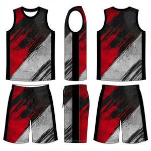 Uniformes de Baloncesto Personalizables de Fábrica, 100% Poliéster Transpirable - Product Image 1